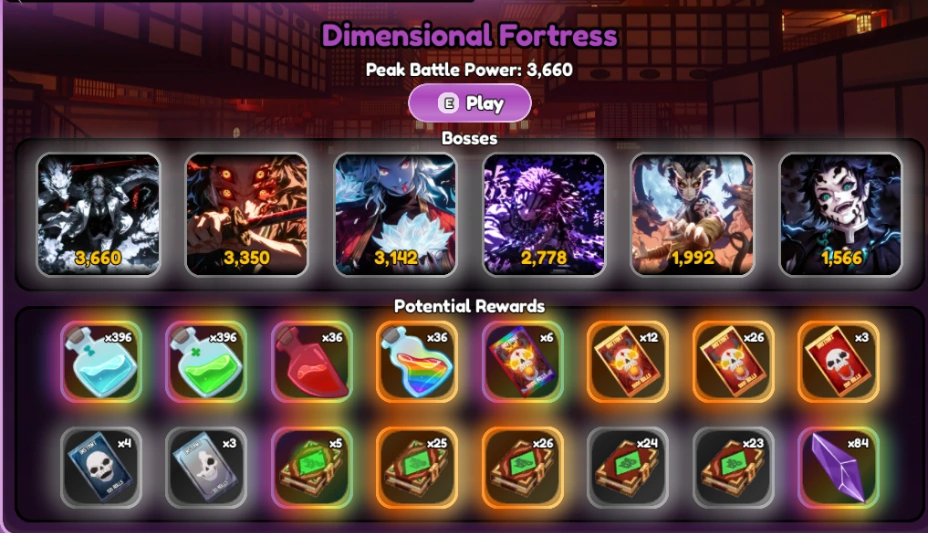 Dimensional Fortress