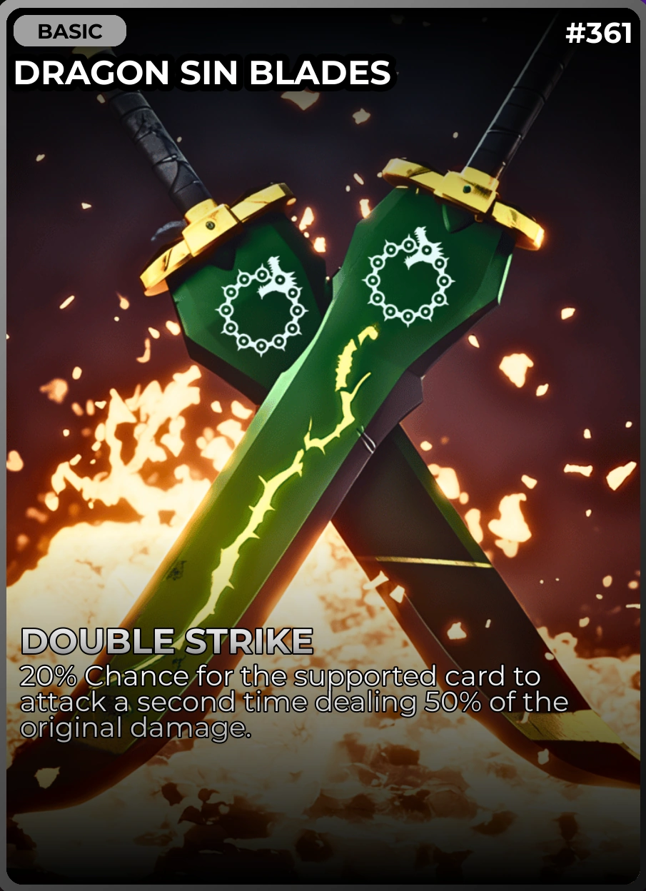 Dragon King - Anime Card Clash All Cards