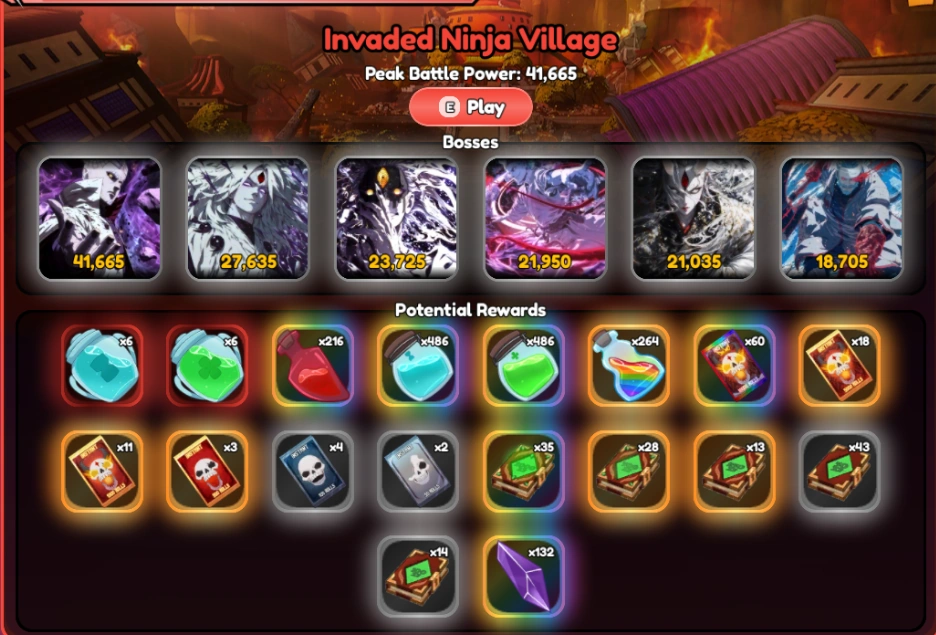 Invaded Ninja Village