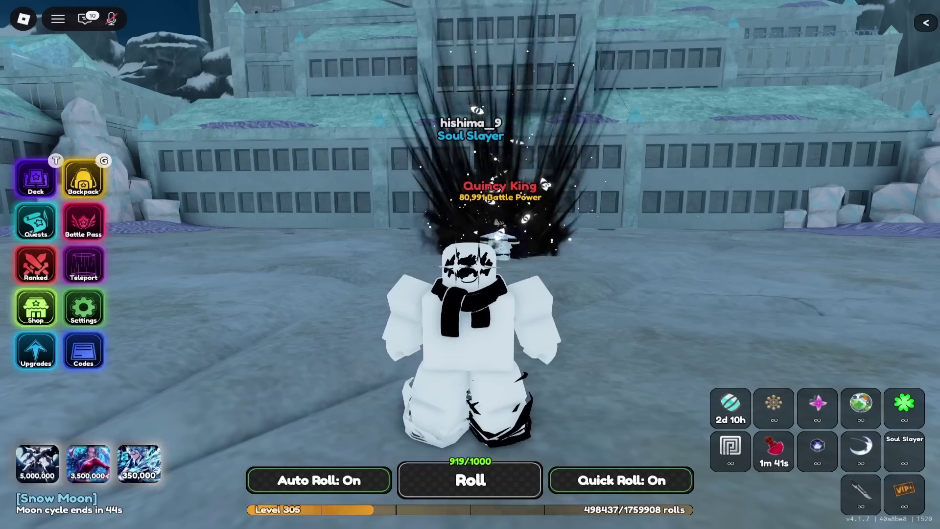 Conquering Awakened Shadow Monarch (Solo City)